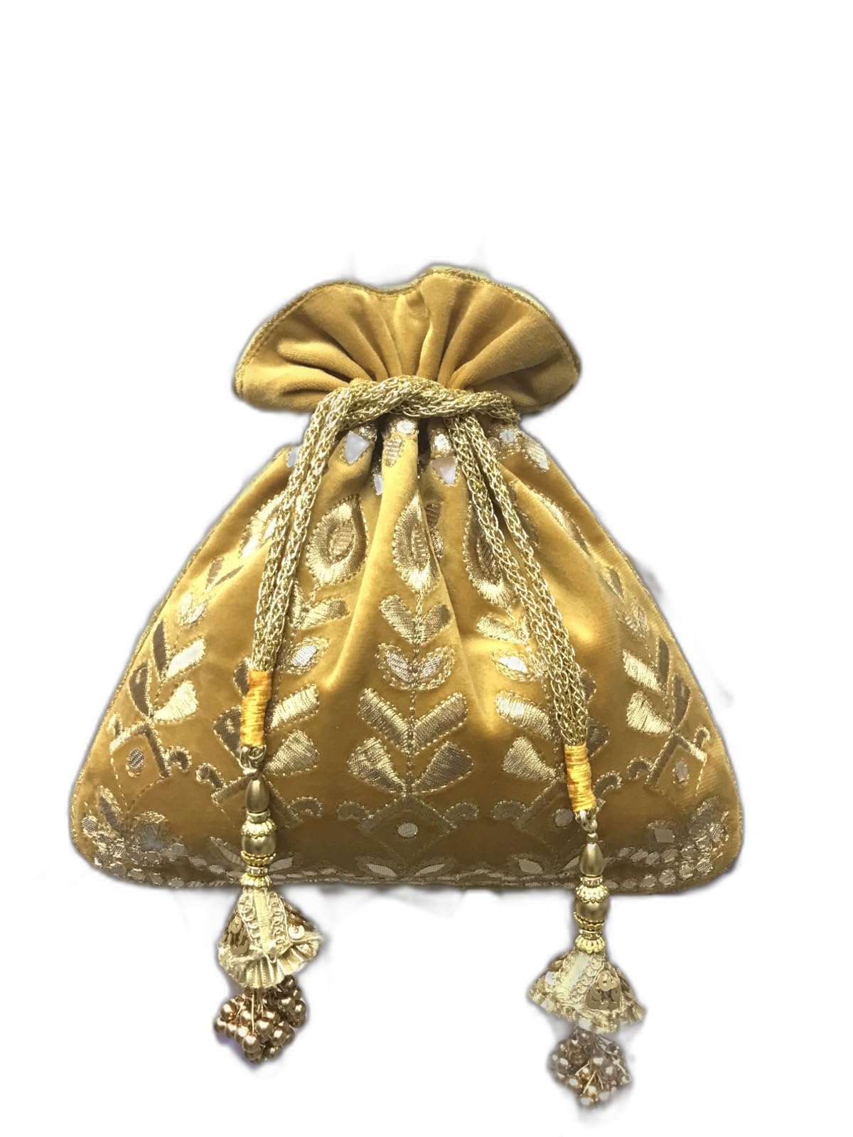 adorn haus Zarminah Goldleaf Potli-picture-31
