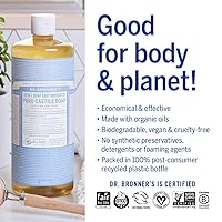 Vista 4 de Dr. Bronner's - Jabón líquido puro de Castilla