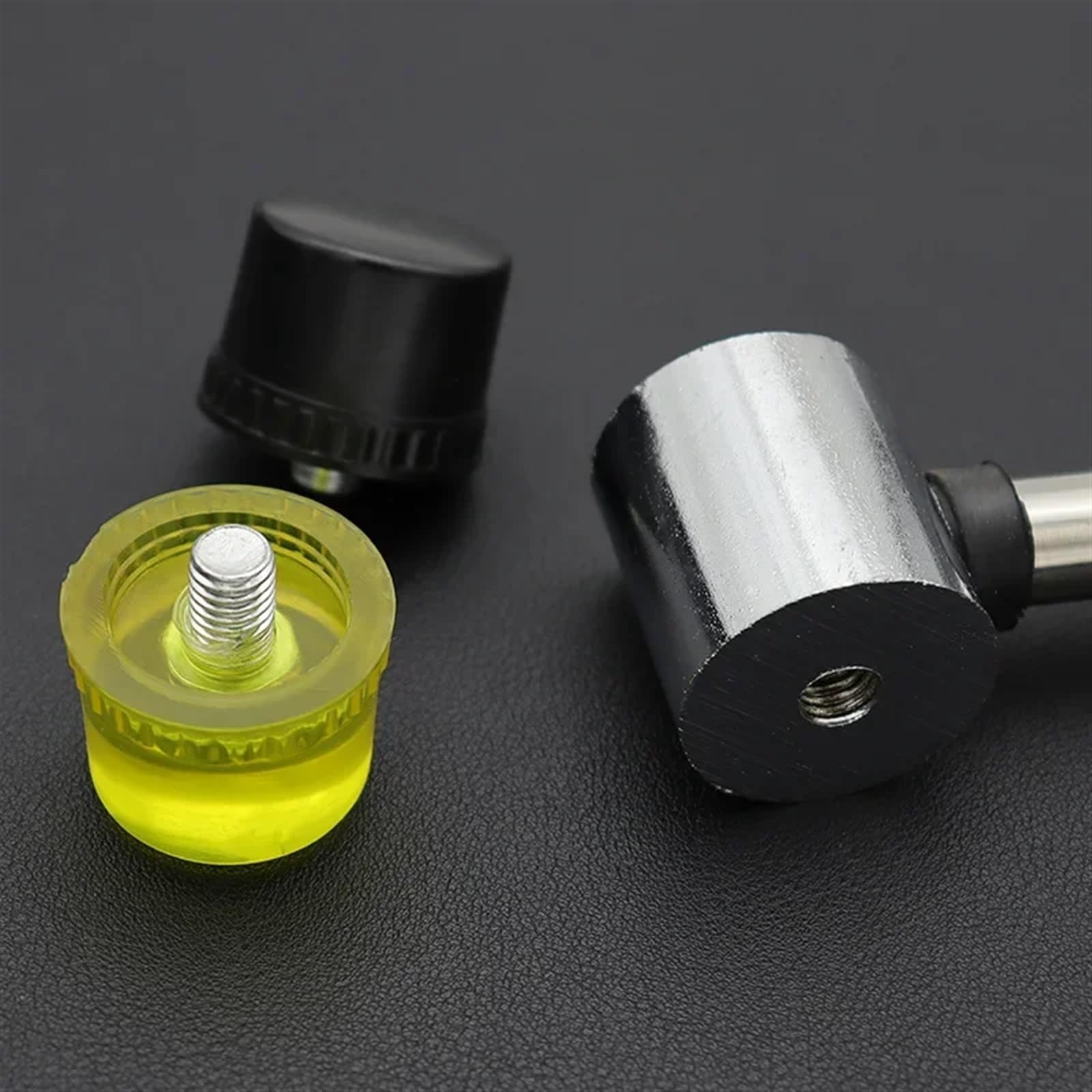 25mm 30mm 35mm 40mm Mini Martello Testa in Nylon Maglio Strumento Manuale Manico Antiscivolo Gomma in Utilizzato Come Legno Plastica Gioielli Artigianato Per Campeggio e Piastrellista