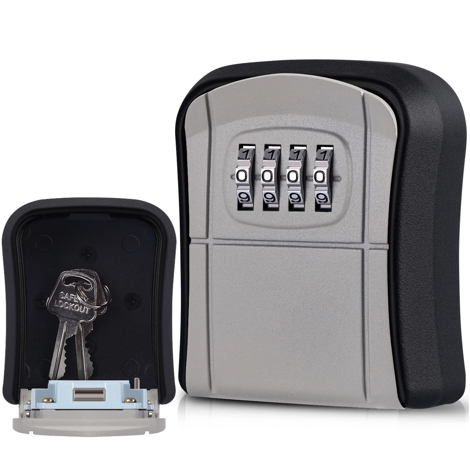 Buy Key Safe Wall Mounted, [New Version] Diyife Heavy Duty Key Lock Box