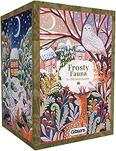 Gibsons 3 x 500 Piece Jigsaw Puzzles for Adults Frosty Fauna – Thick Pieces, Premium Sustainable 100% Recycled Board, Wildlife Winter Nature Scenes Multi-Box Gift Set by Gibsons Games