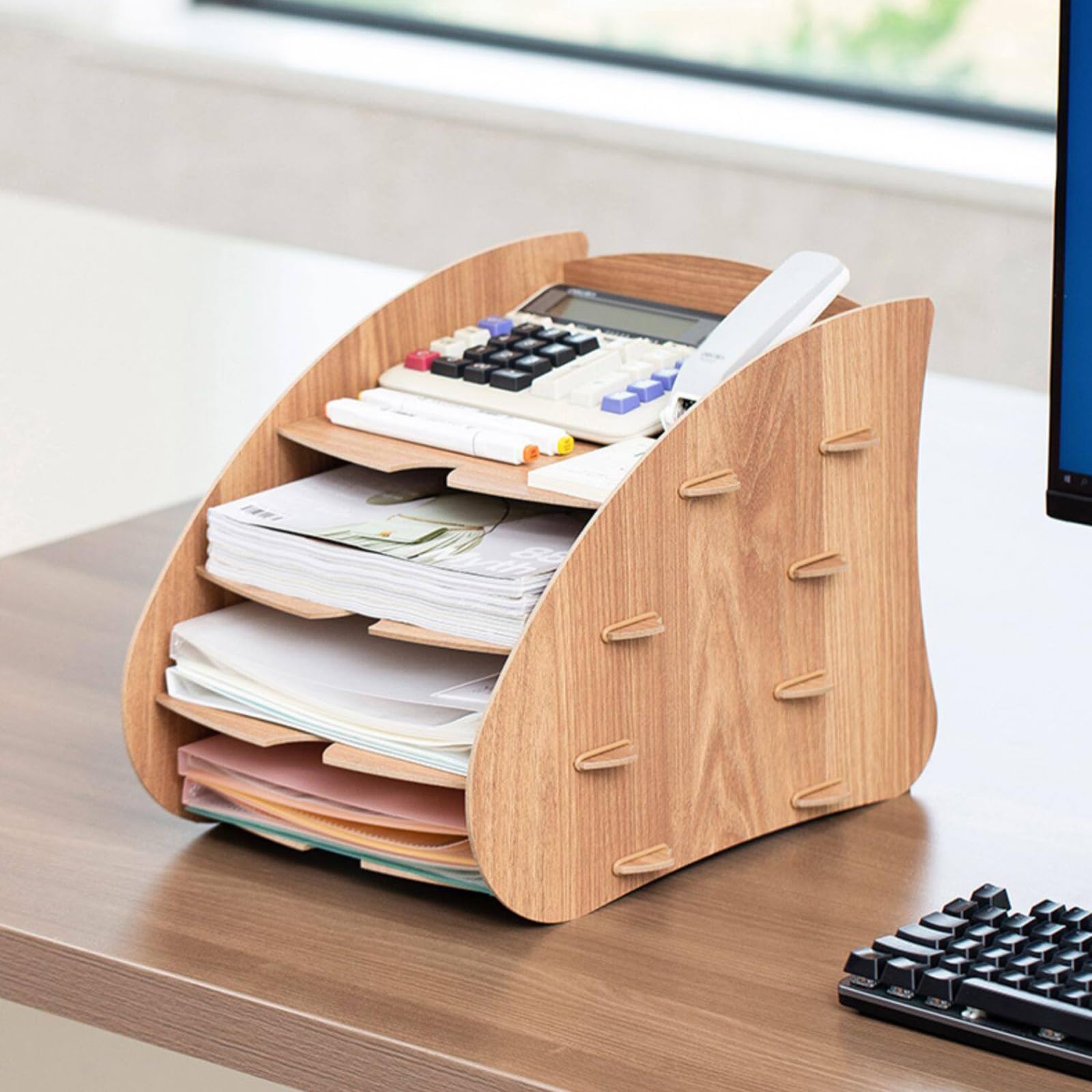 Schreibtisch-Organizer, Aktenschrank, Bürobedarf Für Führungskräfte, Schreibtischablage, Homeoffice