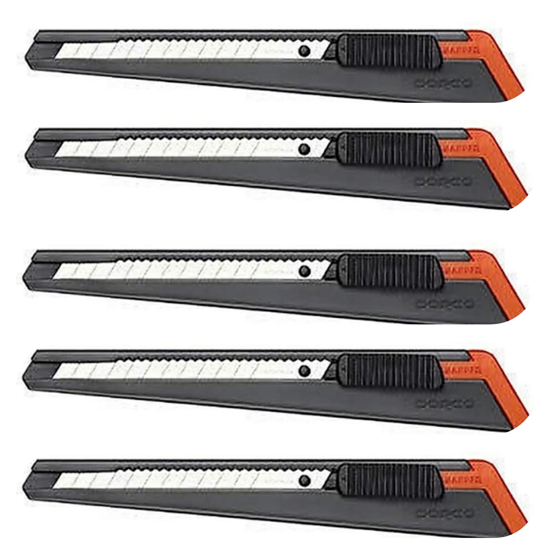 See full amazon price history chart for MAX DEALS Snap-Off Utility Knife/Box Cutter/Paper Cutter S-9mm Pack of 5 Pcs MAX DEALS Snap-Off Utility Knife/Box Cutter/Paper Cutter S-9mm Pack of 5 Pcs (B08NYS6LBT) Amazon Price History, Amazon Price Tracker