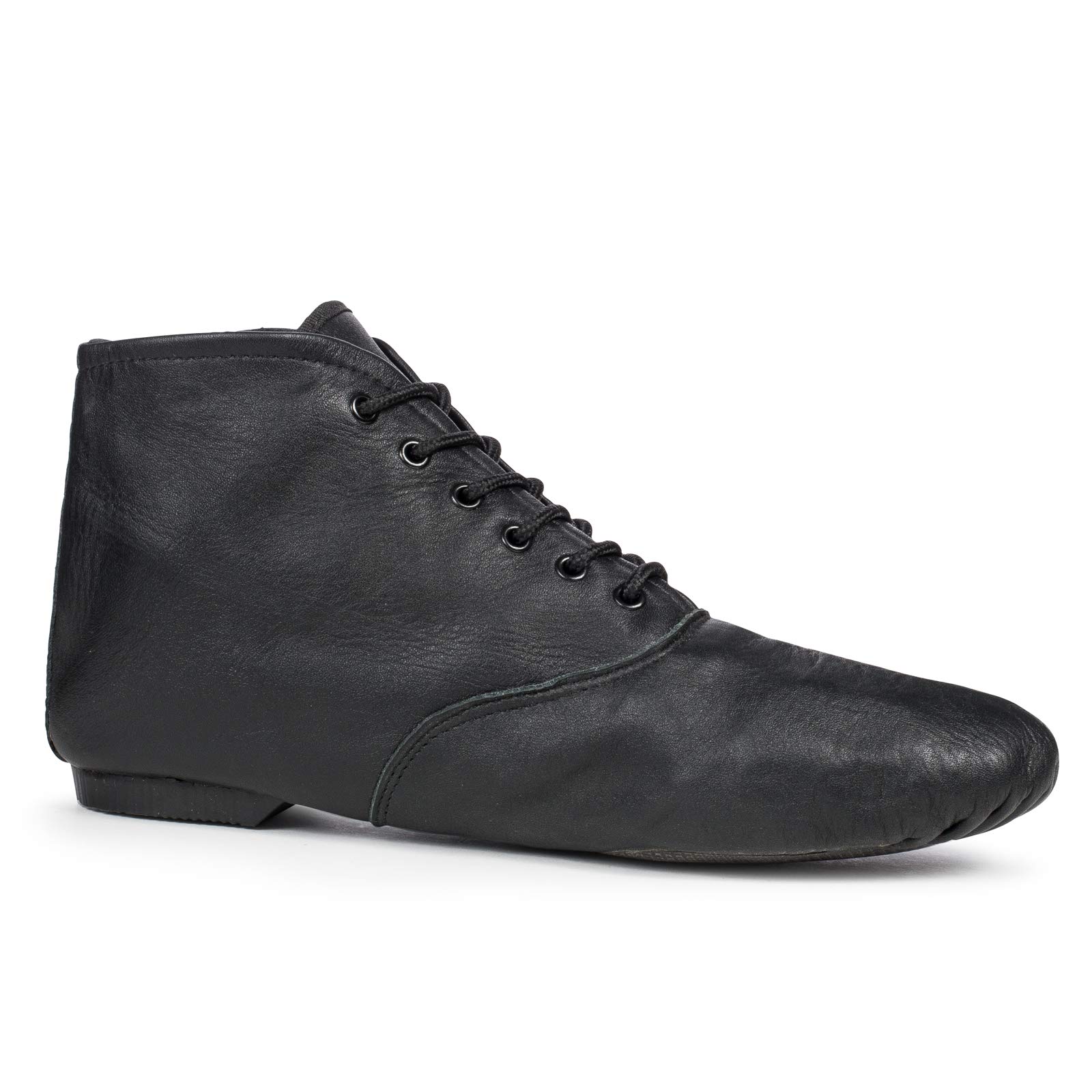 Solo Dance Gardetanzstiefel Erwachsene & Kinder – BDK Turnierstiefel aus Leder mit geteilter Gummisohle & Schnürung – Flexibler Tanzstiefel für Garde, Karneval & Showtanz