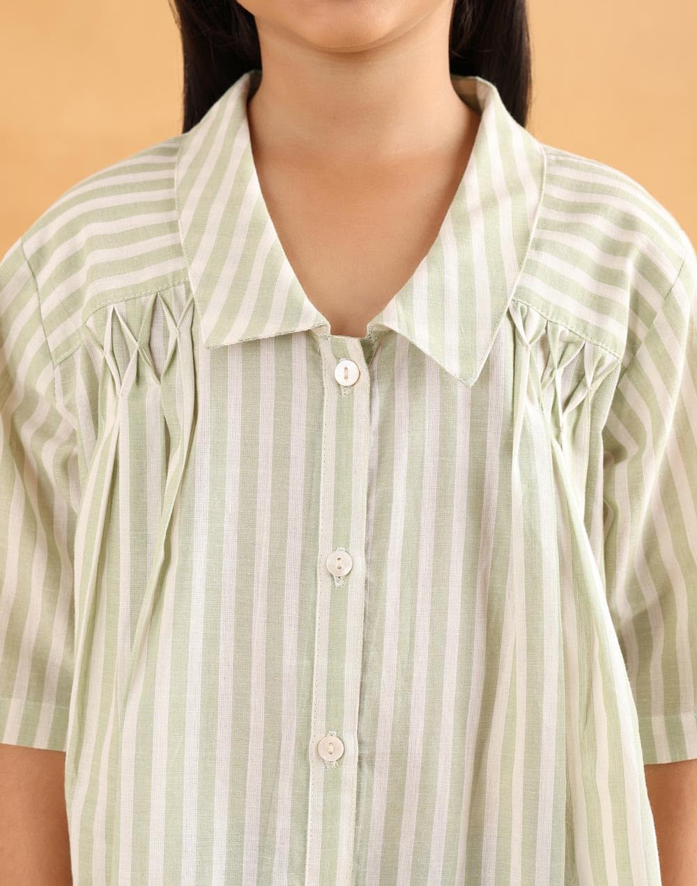 Fabindia Green Cotton Top 4