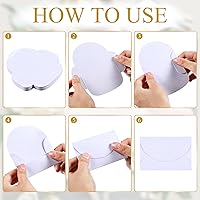 Vista 6 de Tatuo 100 Pcs Metallic Gift Card Envelopes Bulk Mini Thick Envelopes Small Heavyweight Cardstock Paper Envelope for Business Cards Thank You Card