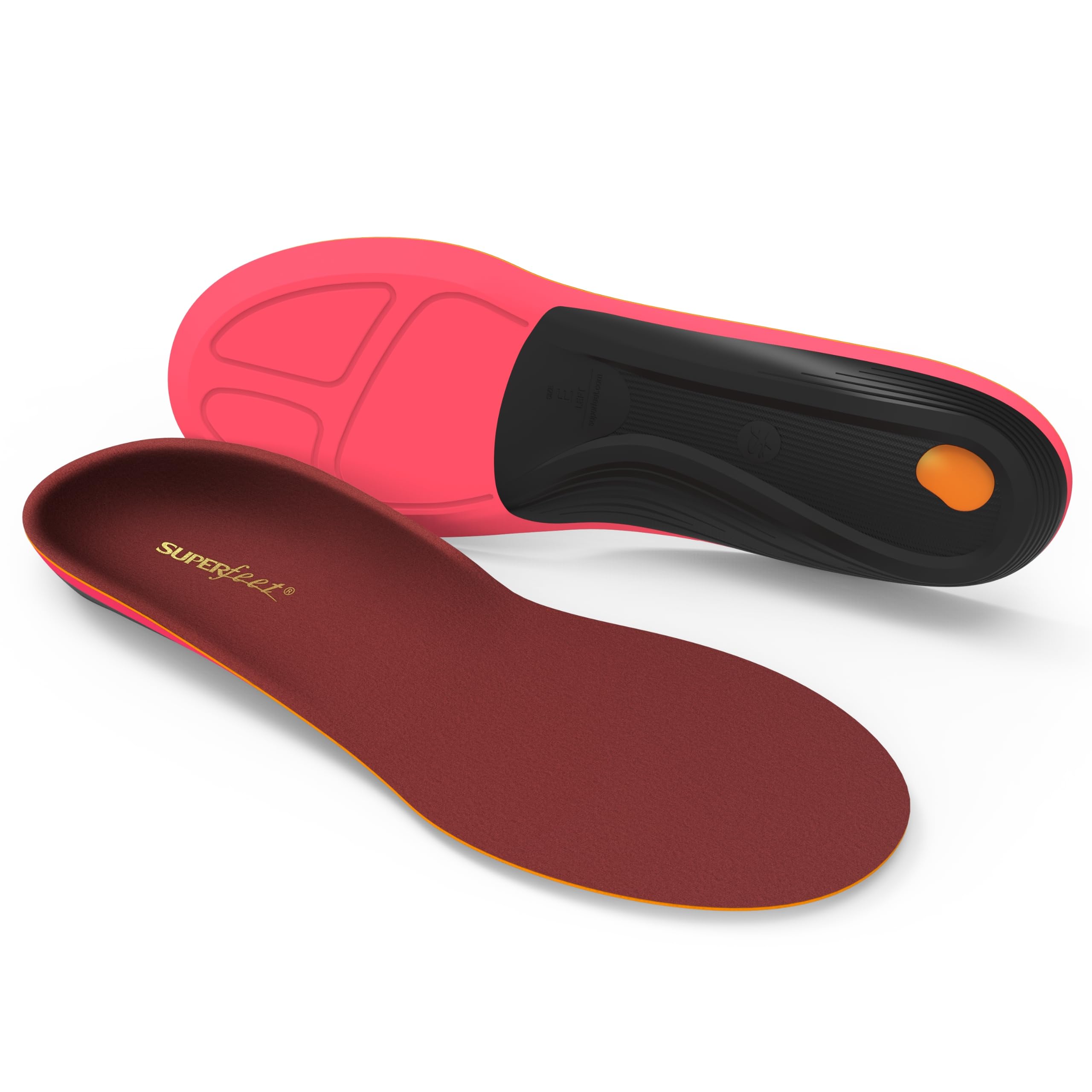 Superfeet Winter Support Solette per Sci e Snowboard, EU 42-44 | Sostegno dell'arco plantare per scarponi da sci e snowboard con copertura termica, rivestimento Moisturewick per scarponi