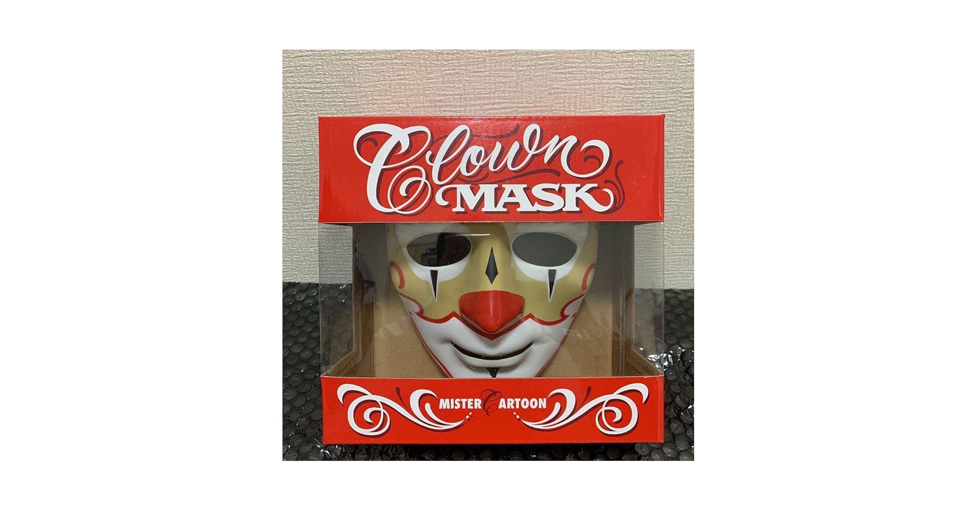Amazon.co.jp: Mister cartoon Clown mask ミスターカートゥーン