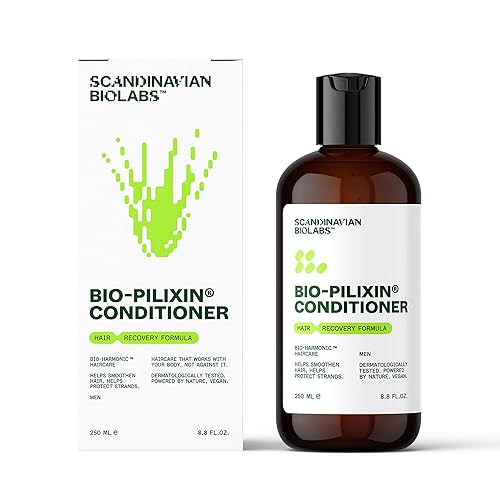 Scandinavian Biolabs Acondicionador de recuperación capilar para hombres  Hecho de ingredientes de origen natural  Protege las hebras del cabello,