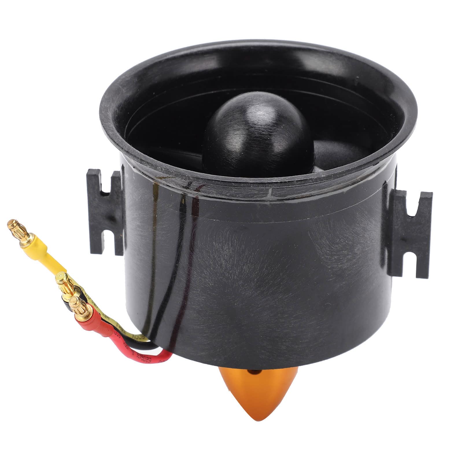gernie EDF Ducted Fan, 70mm EDF 6 Blades Ducted Fan with QF2822‑3000KV 4S Brushless Motor for RC Airplane Model, Ducted Fan with QF2822 Motor