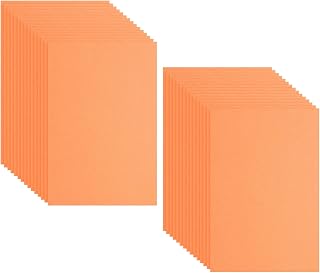 PATIKIL 30 Pack EVA Foam Sheets, 12" x 8" 2mm Thick Foam Sheets Crafts Foam Paper for Craft Classroom Bulletin Board Decor Scrapbooking DIY Cosplay Costume, Orange