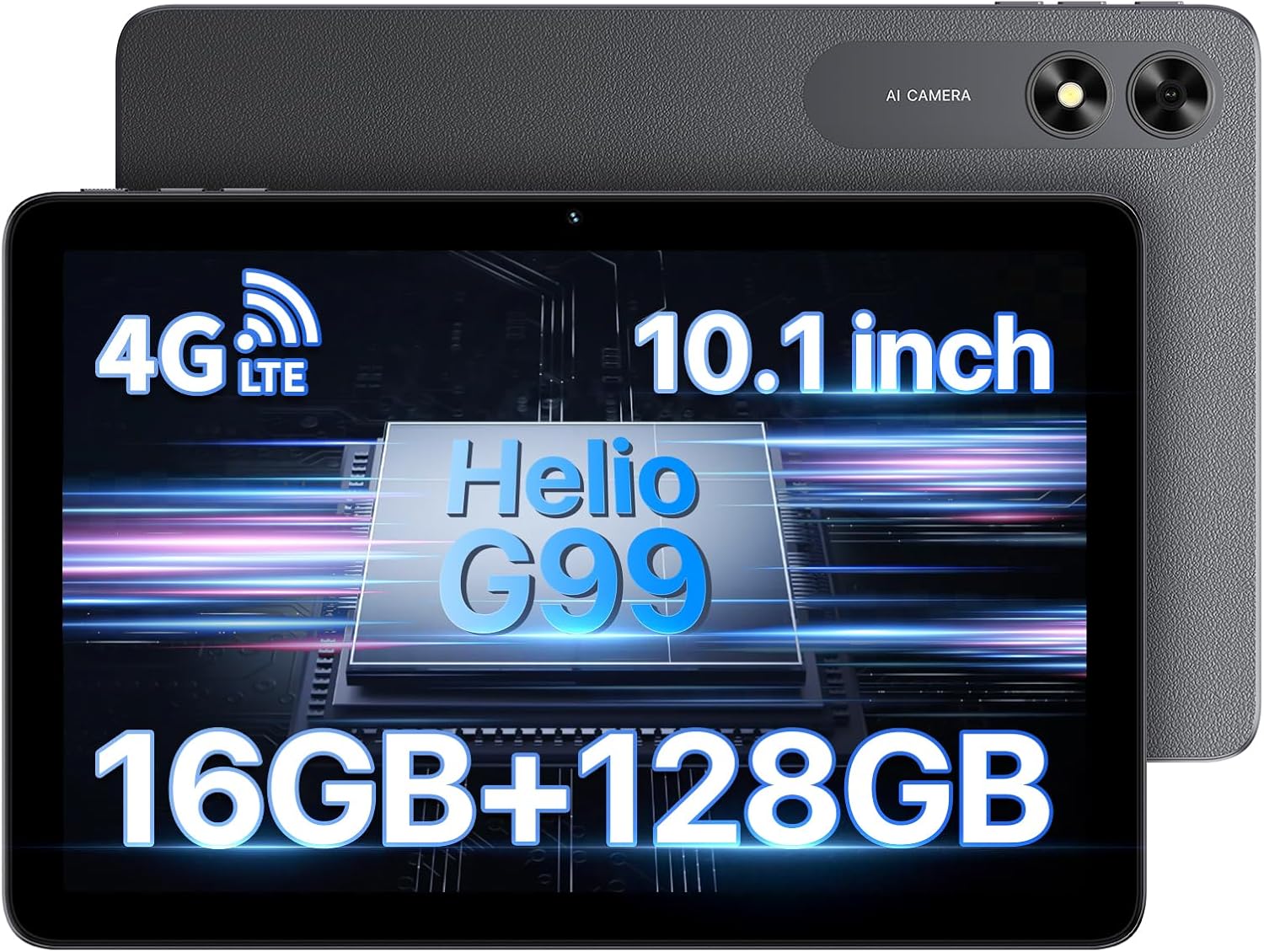 UMIDIGI 10 inch Android Gaming Tablet with Helio G99 Octa Core Processor 16GB (8+8Extend) RAM