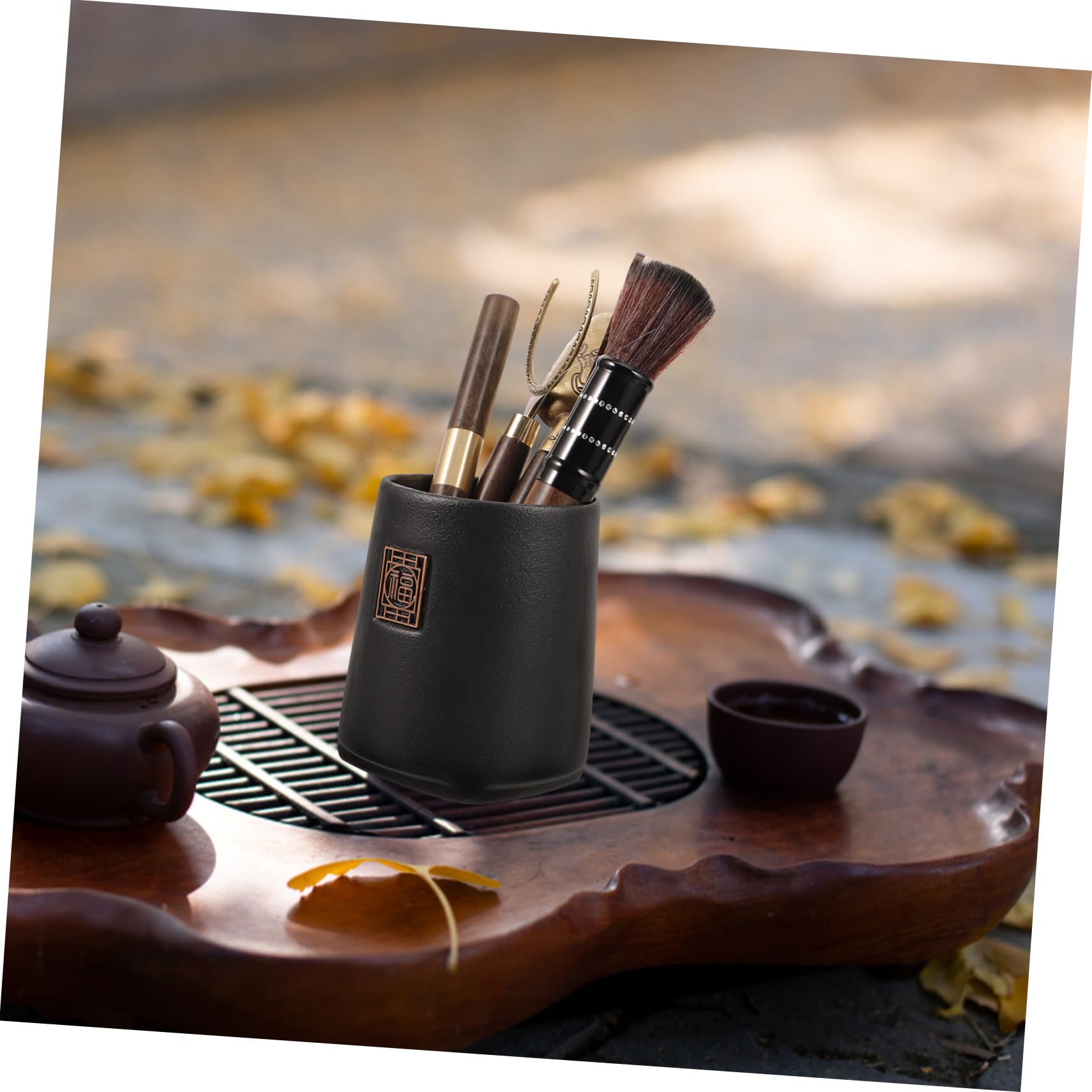 iplusmile 2sätze Teiliges Set Für Chinesische Teezeremonie Kung Fu Tee Utensilien Inkl Teelöffel Und Teescoop Für Losen Tee Elegantes Design Für Teeliebhaber
