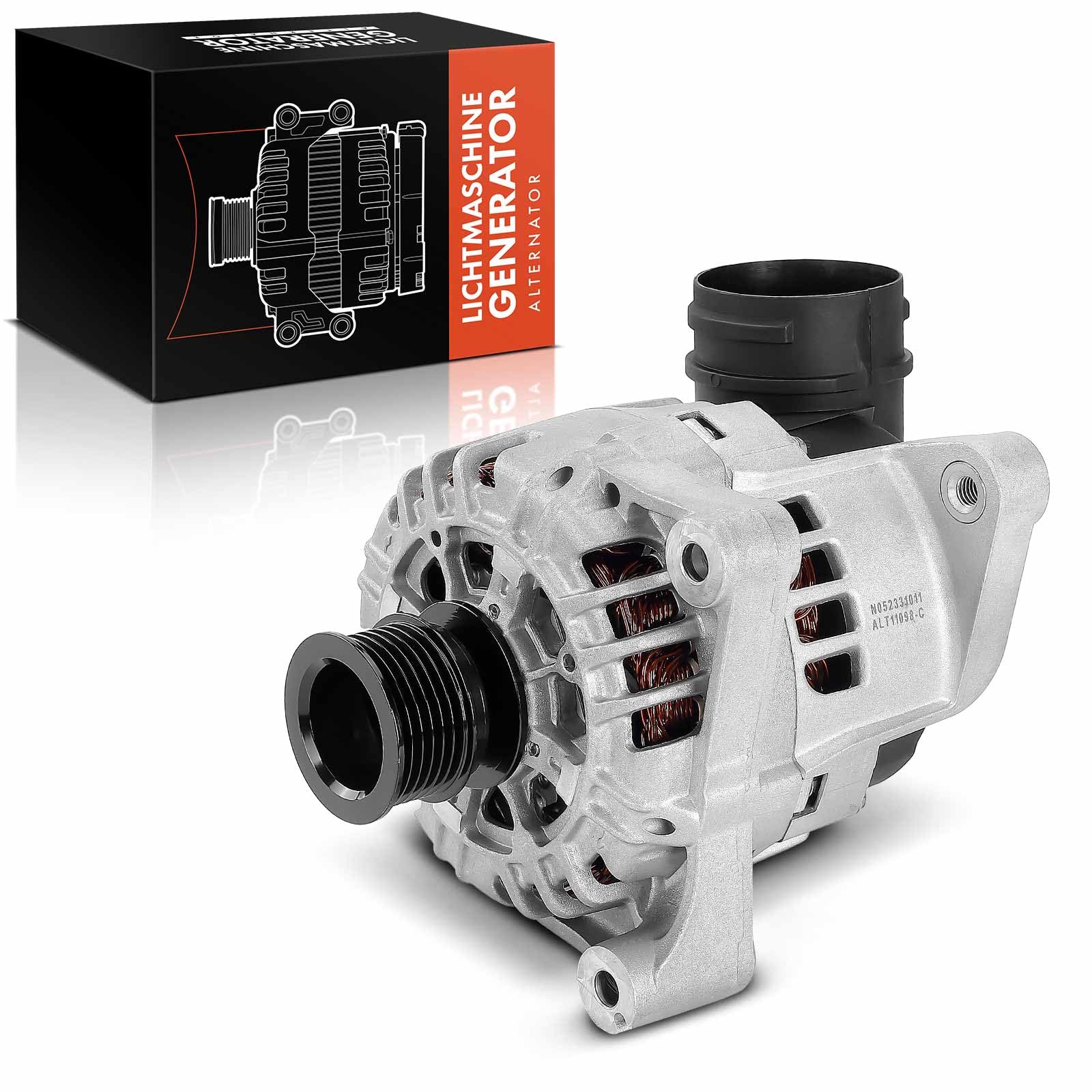 Frankberg Lichtmaschine Generator Kompatibel mit 5er E39 520i 523i 528i 535i 2.0L-3.5L 1995-2003 7er E38 728i iL 2.8L 1995-2001 X5 E53 3.0L 2000-2006 Z3 Coupe E36 Replace# 12317532627