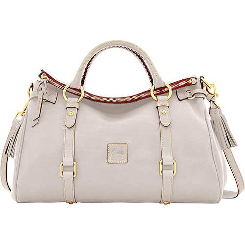 Dooney & Bourke Satchel Bags for Women, Large Florentine Handbag with Optional Crossbody Bag Strap