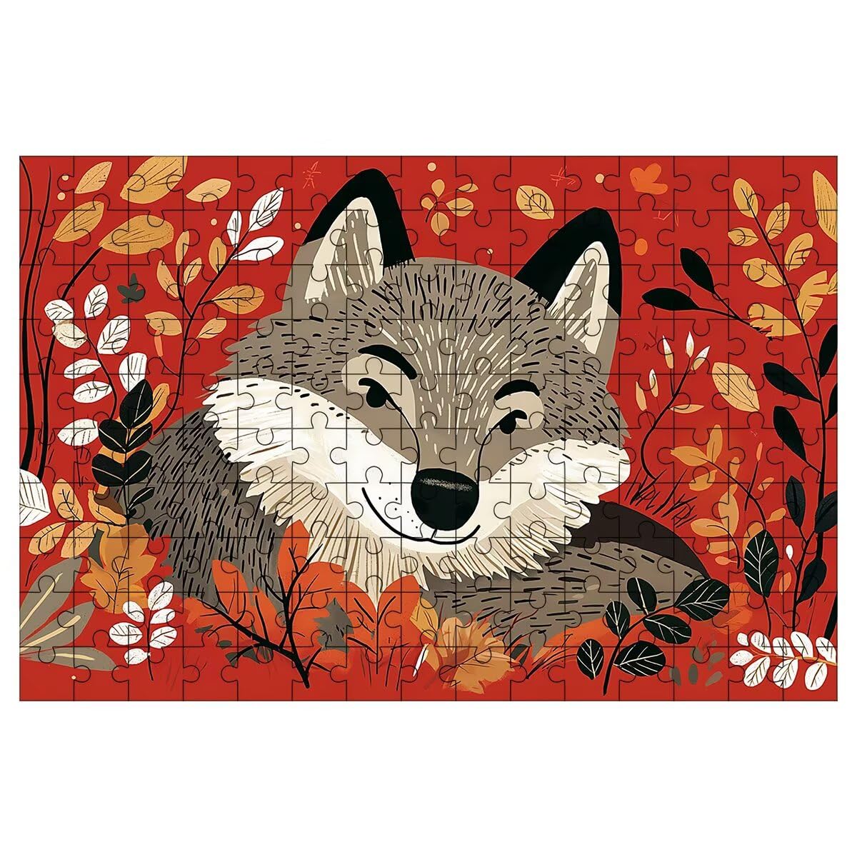 Puzzle 1500 sztuk, Puzzle Roślina, Drewniane Puzzle 87x57cm -1366