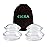 ELERA Silicone Cupping Therapy L Size Sets, Professionally Chinese Massage Cups Tools, Silicone Cup for Joint Pain Relief, Massage Body (L*2 Cups)