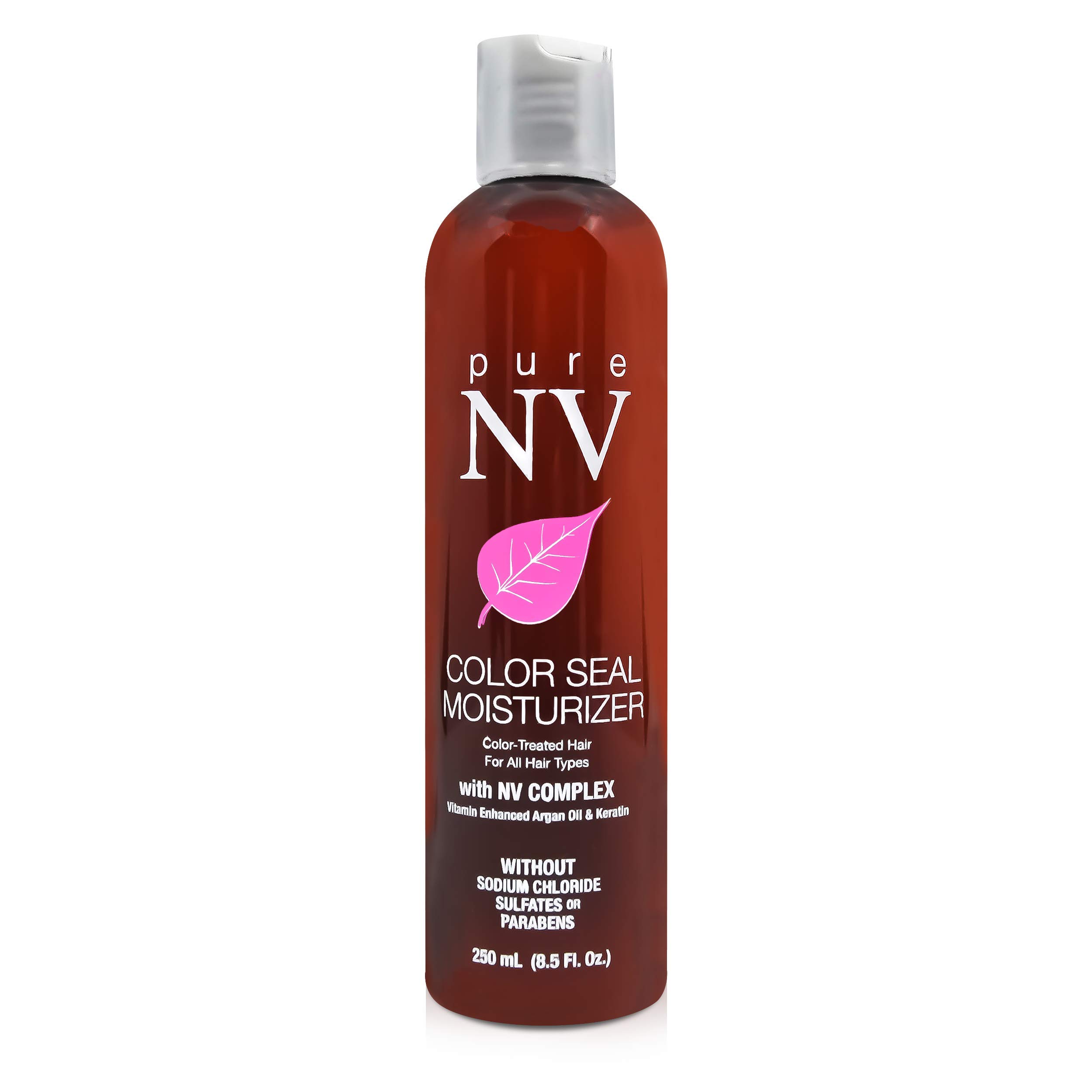 Color Seal Moisturizer- Locks In & Seals Hair Color to Prevent Color Fade Infused with Keratin, Collagen & Argan Oil, Sulfate & Sodium Chloride Free 8.5 oz