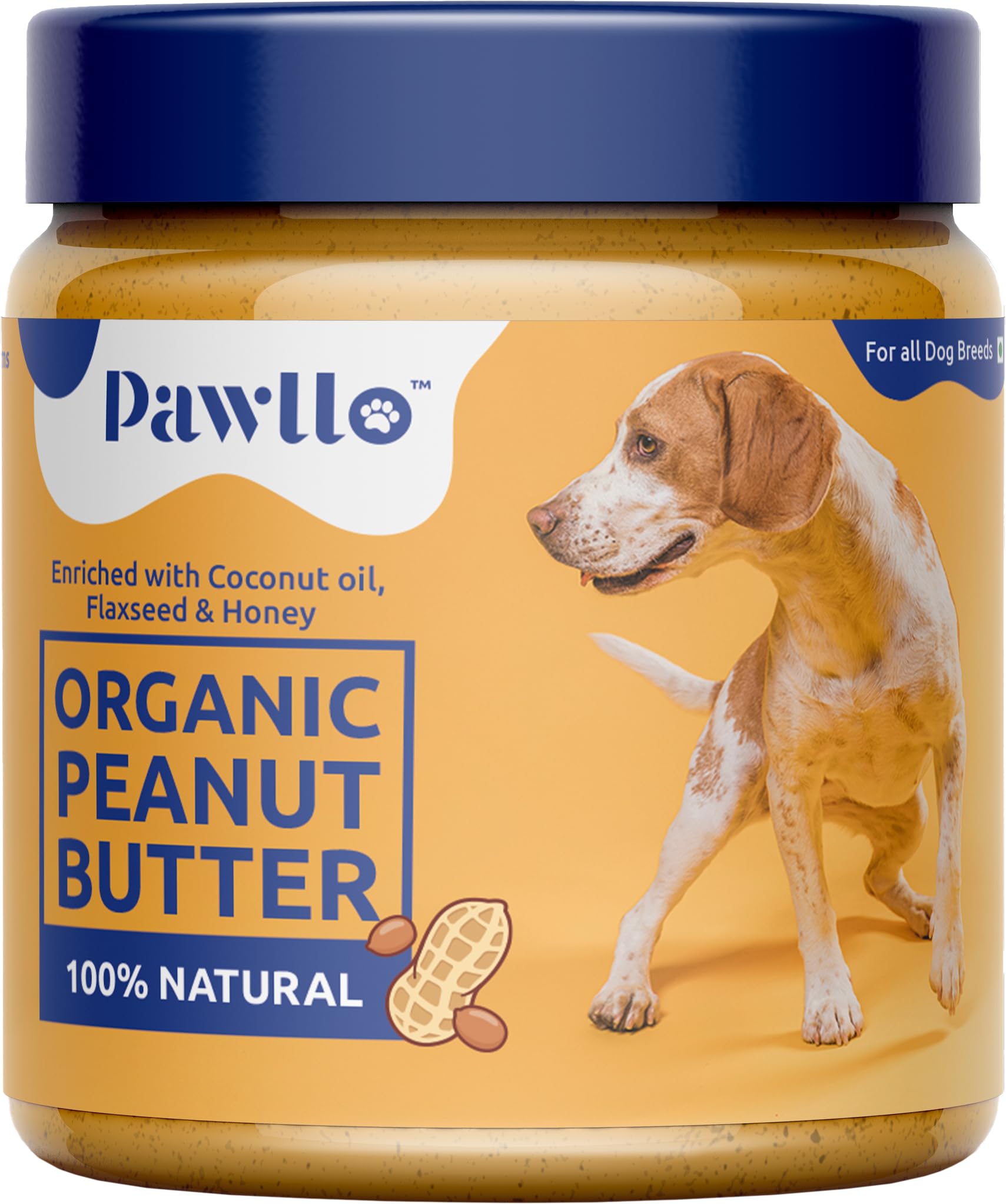 Peanut Butter for Dogs 250gm Eack Pack 1 | All-Natural, xylitol-Free | Protein-Rich Treat with Zero preservatives | Perfect for Training, Grooming, Rewards & Snacking | Safe for All Breeds