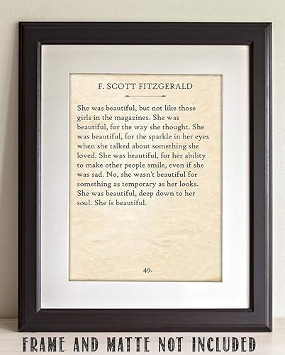 Vista 87 de To Be Nobody But Yourself - E.E. Cummings 11x14 Unframed Motivational Wall Art - Literature Book Posters for English Classroom, Home Office or