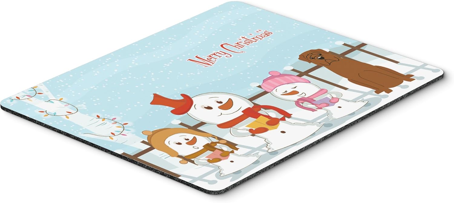 Caroline's Treasures BB2321MP Halloween Scary Dachshund Chocolate Mouse Pad, Hot Pad or Trivet for Home Office Gaming Working Computers Laptop Mouse Mat,Washable Large Mousepad