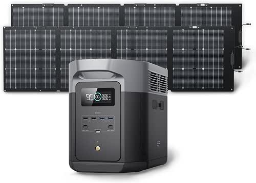 EF ECOFLOW Solar Generator DELTA 2 Max 2048Wh with 2x220W