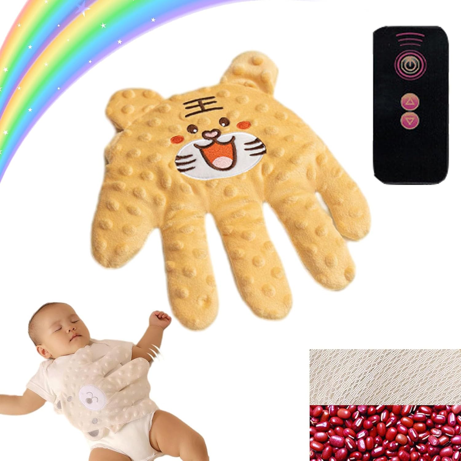 WdrKo Baby Startle Prevention Hand Glove,Baby Soothing Hand