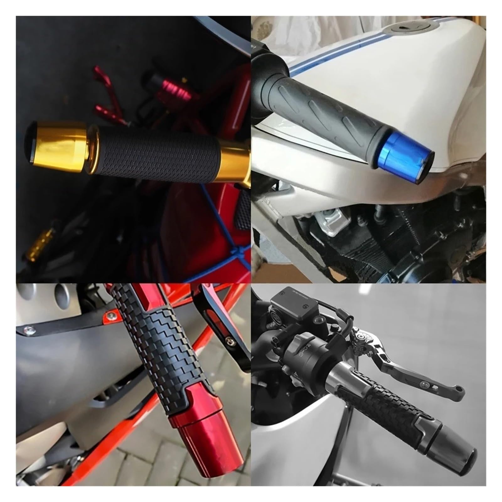 Moto Contrappesi Bilancieri Manubrio Per Triu&mph Trident660 Daytona675R Street Triple R 765 RS Per Tiger 800 XC Trident 660 Terminali Manubrio Moto Manopole Manubrio