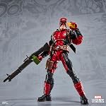Figurine d'action Marvel Legends Maximum Series Deadpool, figurine d'action deluxe Deadpool Comics de 6 po avec 24 accessoires incluant Doop de X-Force