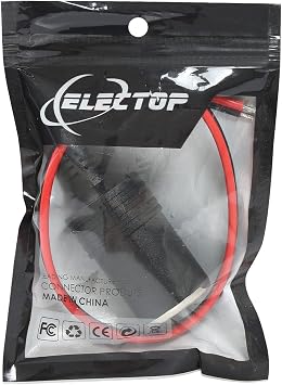 ELECTOP Car Charger Power Cigarette Lighter Female Socket Cable Plug Adapter