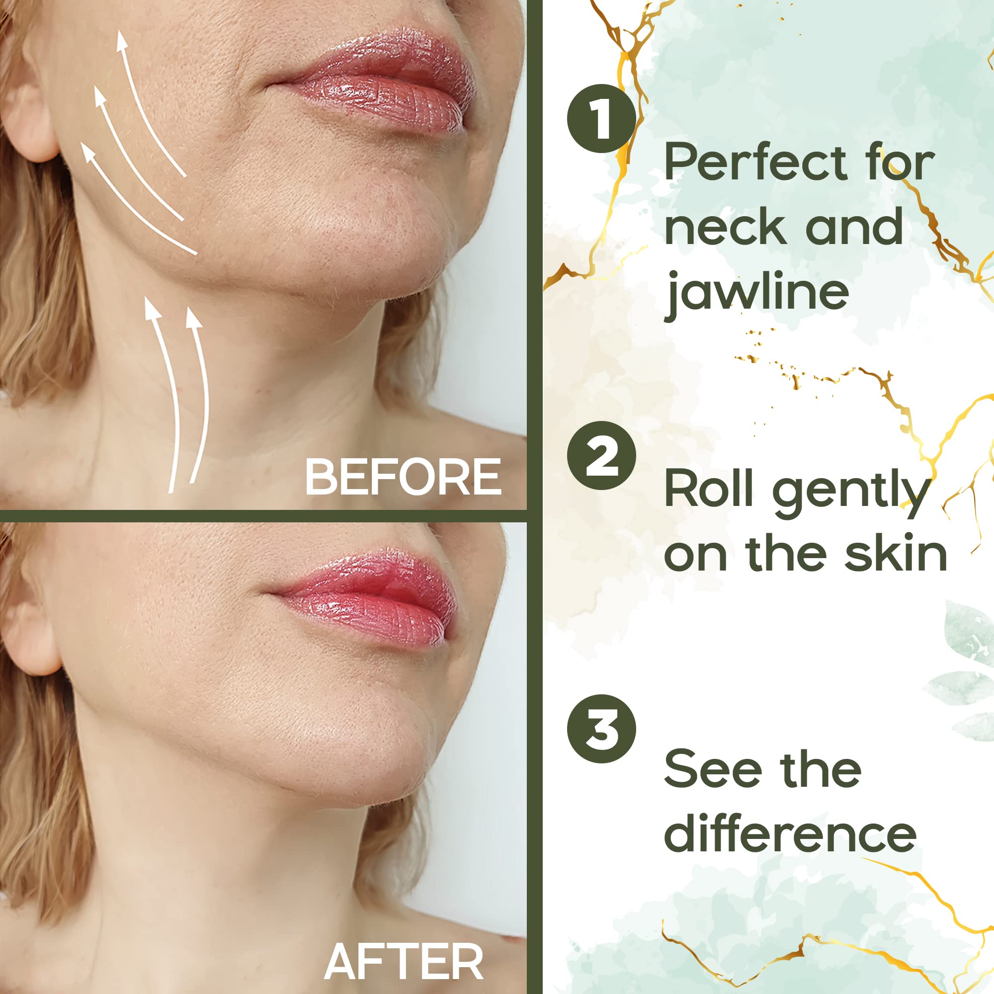 Amazon.co.jp: Beautyfrizzジェイドフェイスローラー - 顔用ジェイド