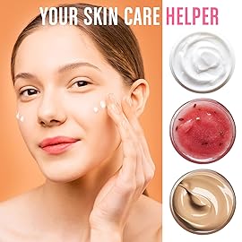 Patelai 4 Pieces Round Wide-mouth Leak Proof Plastic Container Jars with Lids for Travel Storage Makeup Beauty Products Face Creams Oils Salves Ointments DIY Making(4 Ounce,Clear)