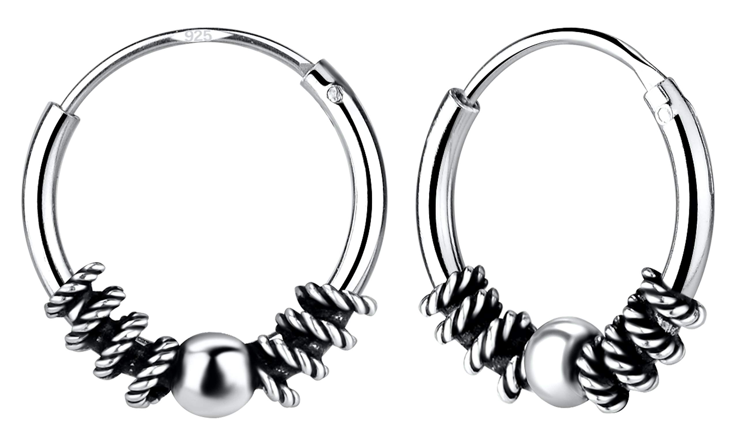 Aww So Cute92.5 - 925 Sterling Silver Chandi Hypoallergenic Unicorn Hoop Earrings For Babies, Kids & Girls || Birthday Gift || Comes In A Gift Box || 925 Stamped With Certificate Of Authenticity || ER1409