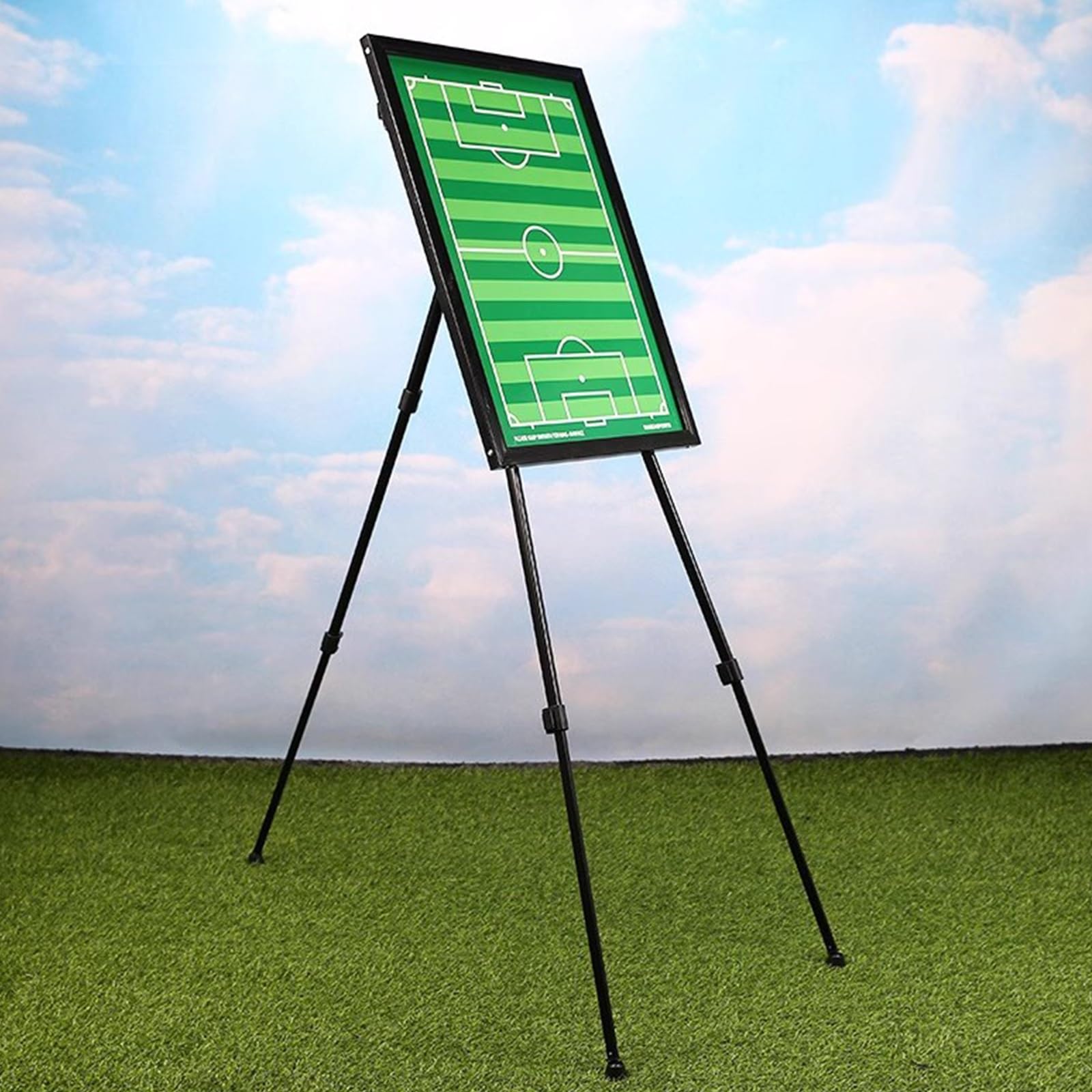 Carpeta Táctica de Entrenamiento Entrenador Magnéticas Coachboard, Pizarra de Fútbol para Entrenadores, Tablero de Entrenamiento de Fútbol Magnético, ​​Herramienta de Entrenamiento