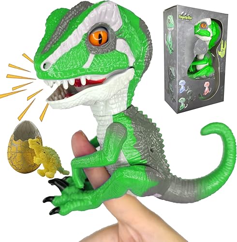 Ulinca Dinosaurios para niños - Untamed T-Rex - Mini dinosaurio coleccionable interactivo para niñas - Ironjaw Ulinca Dinosaurios para niños - Untamed T-Rex - Mini dinosaurio coleccionable interactivo para niñas - Ironjaw