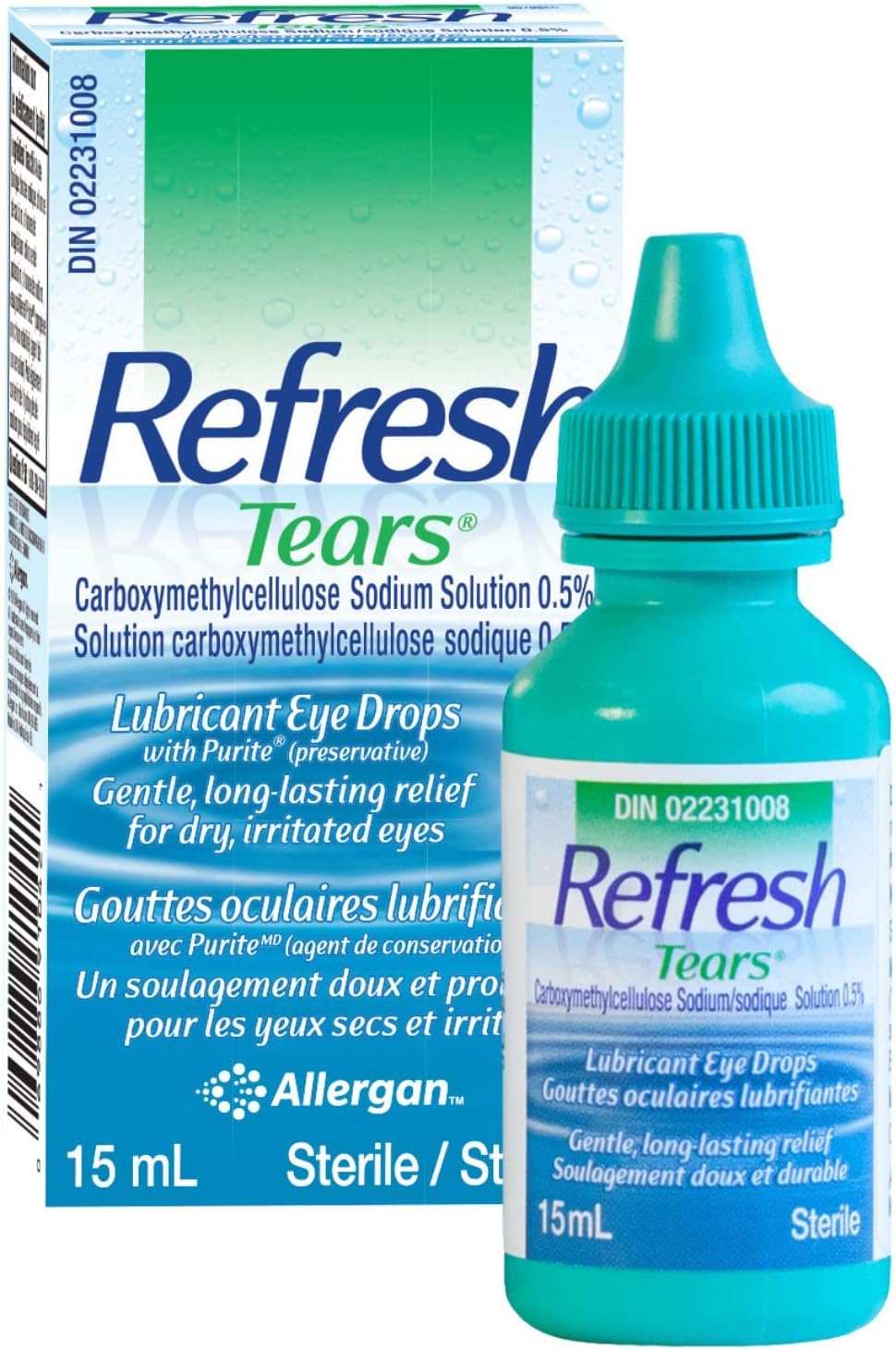 Refresh Tears Ophthalmic Solution, Eye Drops for Dry Eye Relief