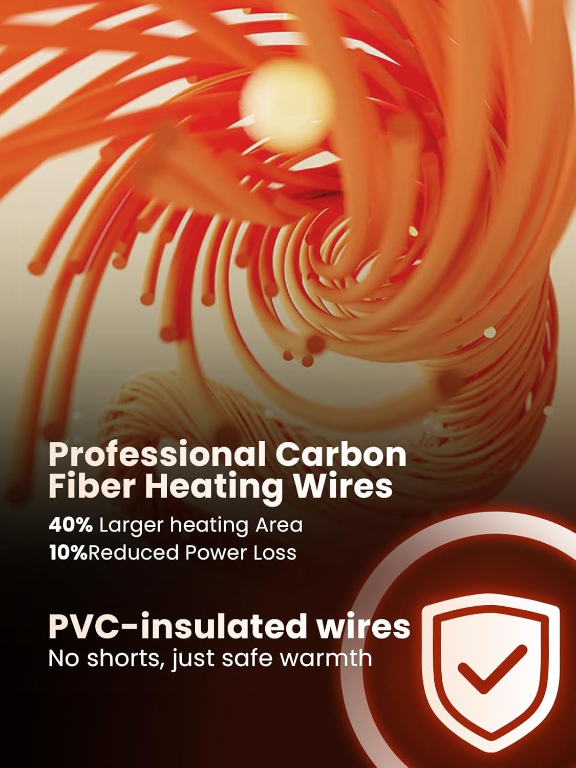 JS LifeStyle Heated Vest Jackets for Men with 16000mAh Power Bank Included, Rechargeable Mens Heated Vest - Image 6