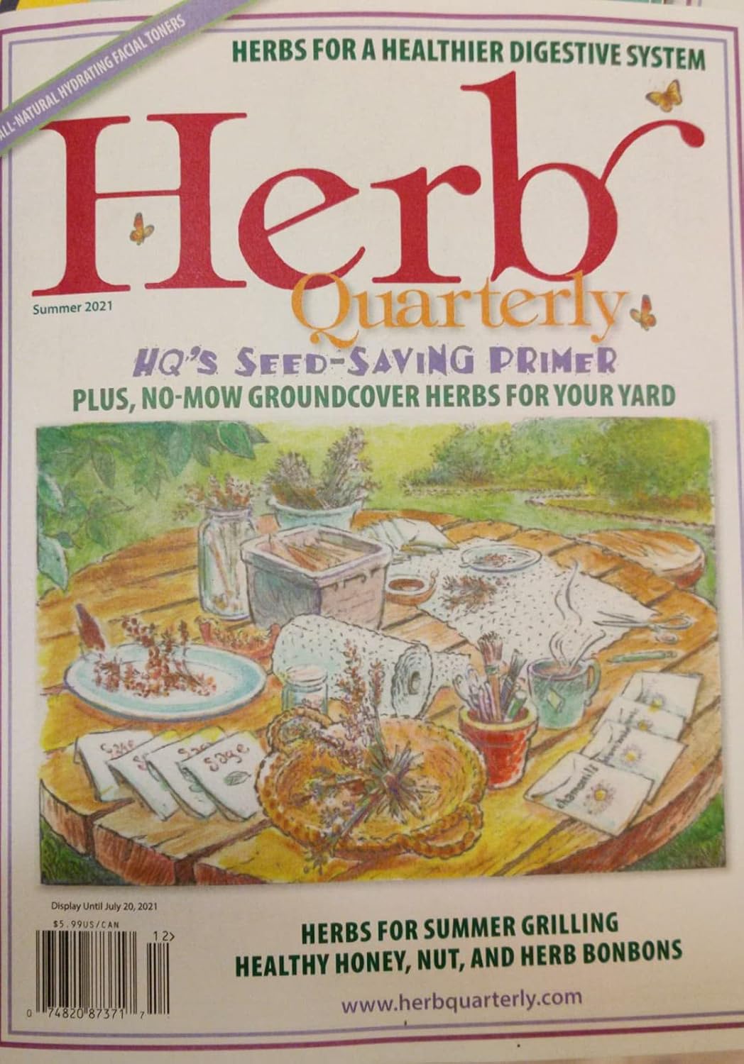 Herb Quarterly Magazine Summer 2021 Herbs For A Healthier Digestive