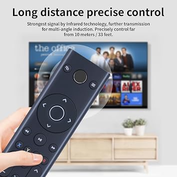 Gaming Media Remote Control for Xbox One and Xbox Series X|S Console Black