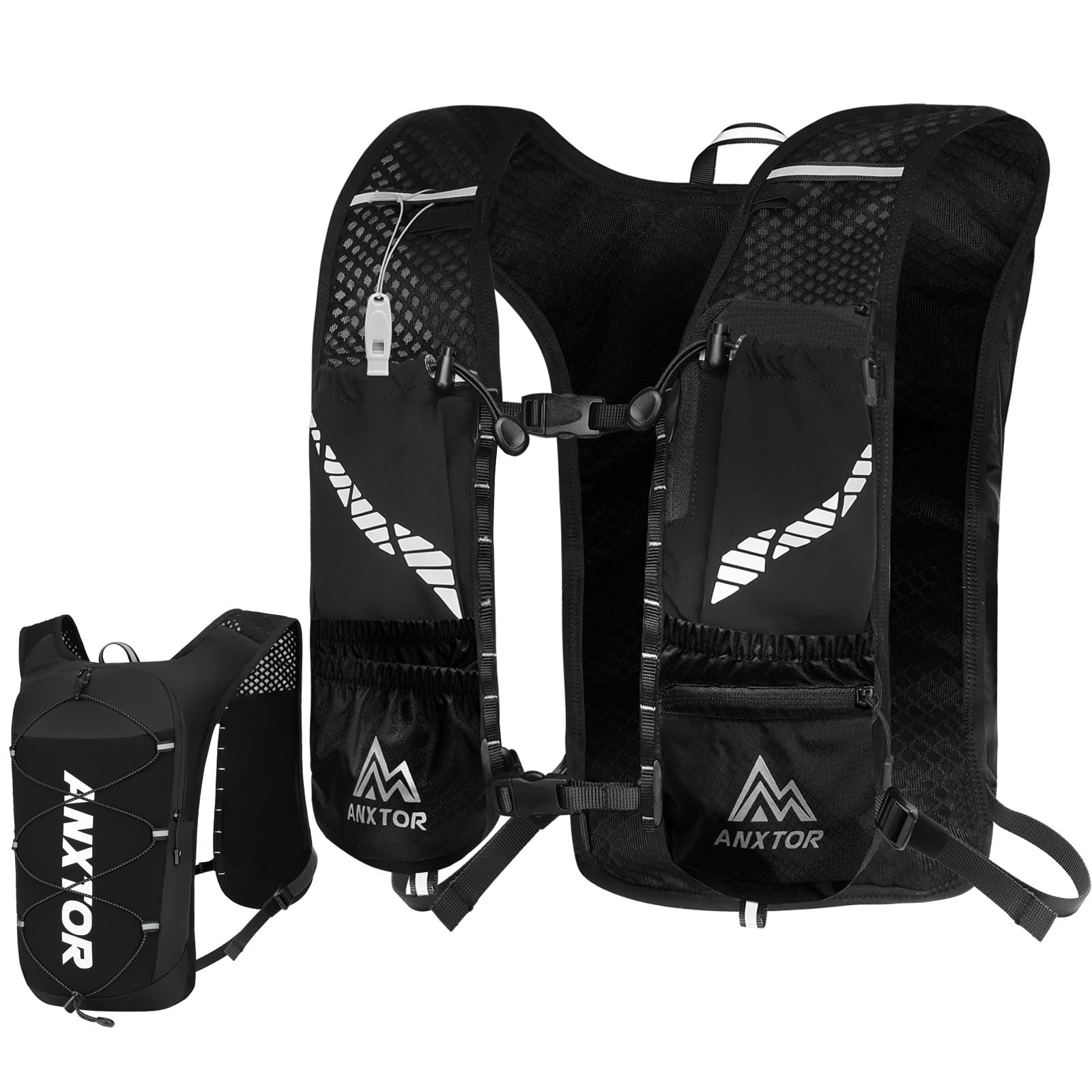 Gilet Da Corsa Doeplex Con Sacca Frontale – Fascia Regolabile, Materiali Intelligenti, Unisex