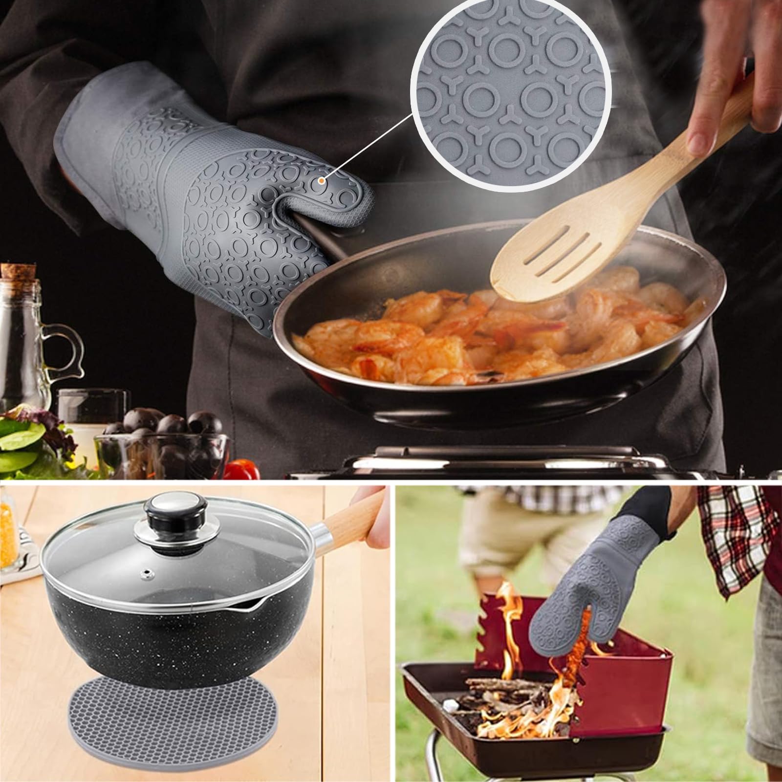 handschuh backofen Ofenhandschuhe Silikon, Topflappen Handschuh, Ofenhandschuh und Topflappen Set, Küchen Kochhandschuhe zum Kochen, Anti-Rutsch Silikon Ofenhandschuhe, für Küche, Backofen, Mikrowelle, Grau Küche, Haushalt & Wohnen zander Colour:Yellow/Pink or Pink/Yellow Fila Skate MG4 Titan