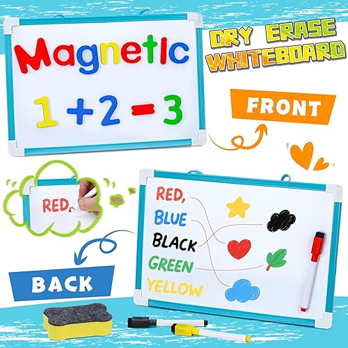 Miniatura 4 de Juguetes de clasificación para niños de 3 a 5 años, 7 juegos temáticos a juego con pizarra blanca magnética, motricidad fina Montessori y práctica