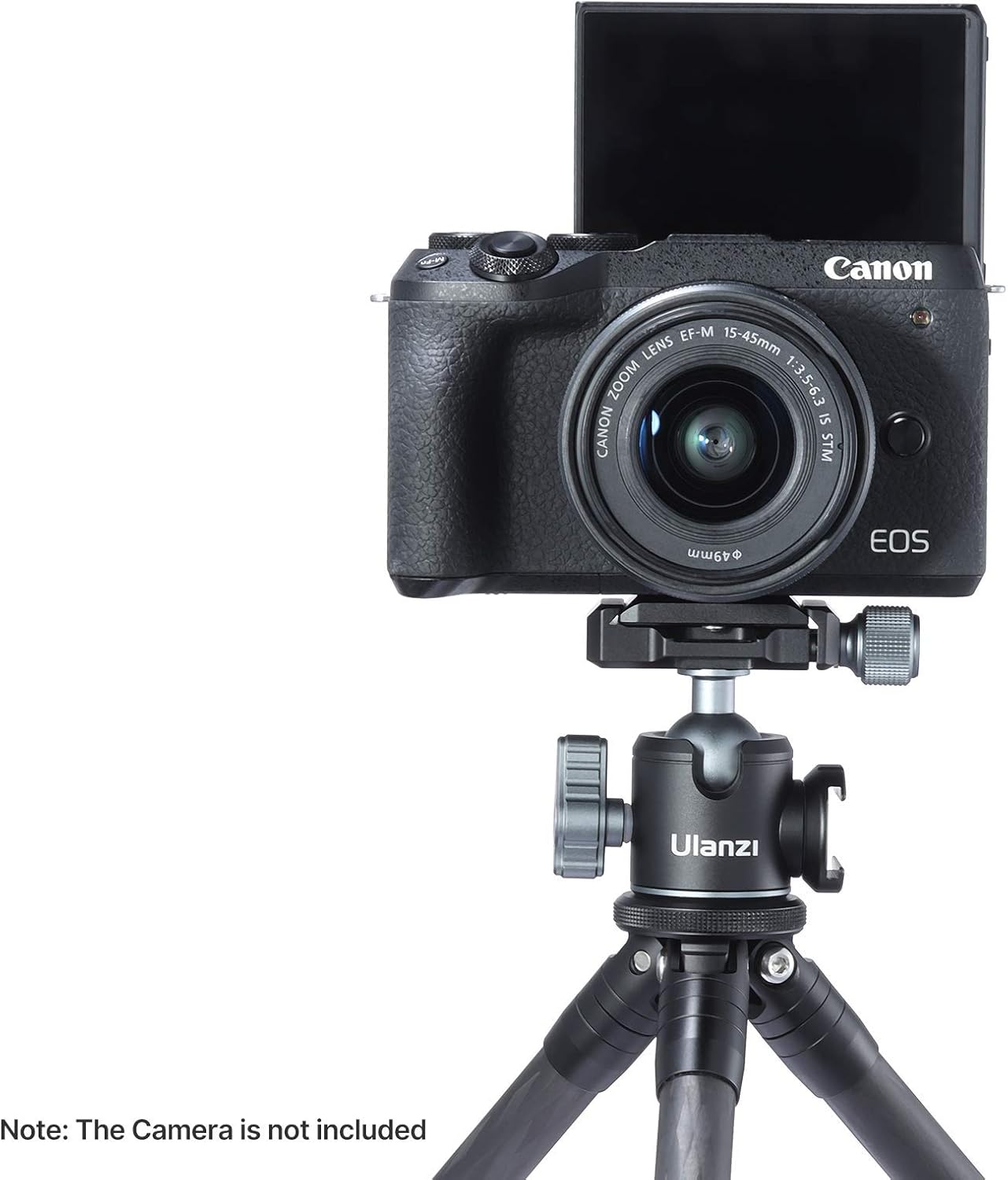 Exclusive Special ULANZI Tripod Ball Heads, U-80L Camera BallHead Metal Mini Ball Head 360 Degree Rotating Panoramic with 1/4 inch Arca Quick Release Plate & Cold Shoe, for DSLR Camera Camcorder Tripod Monopod Slider