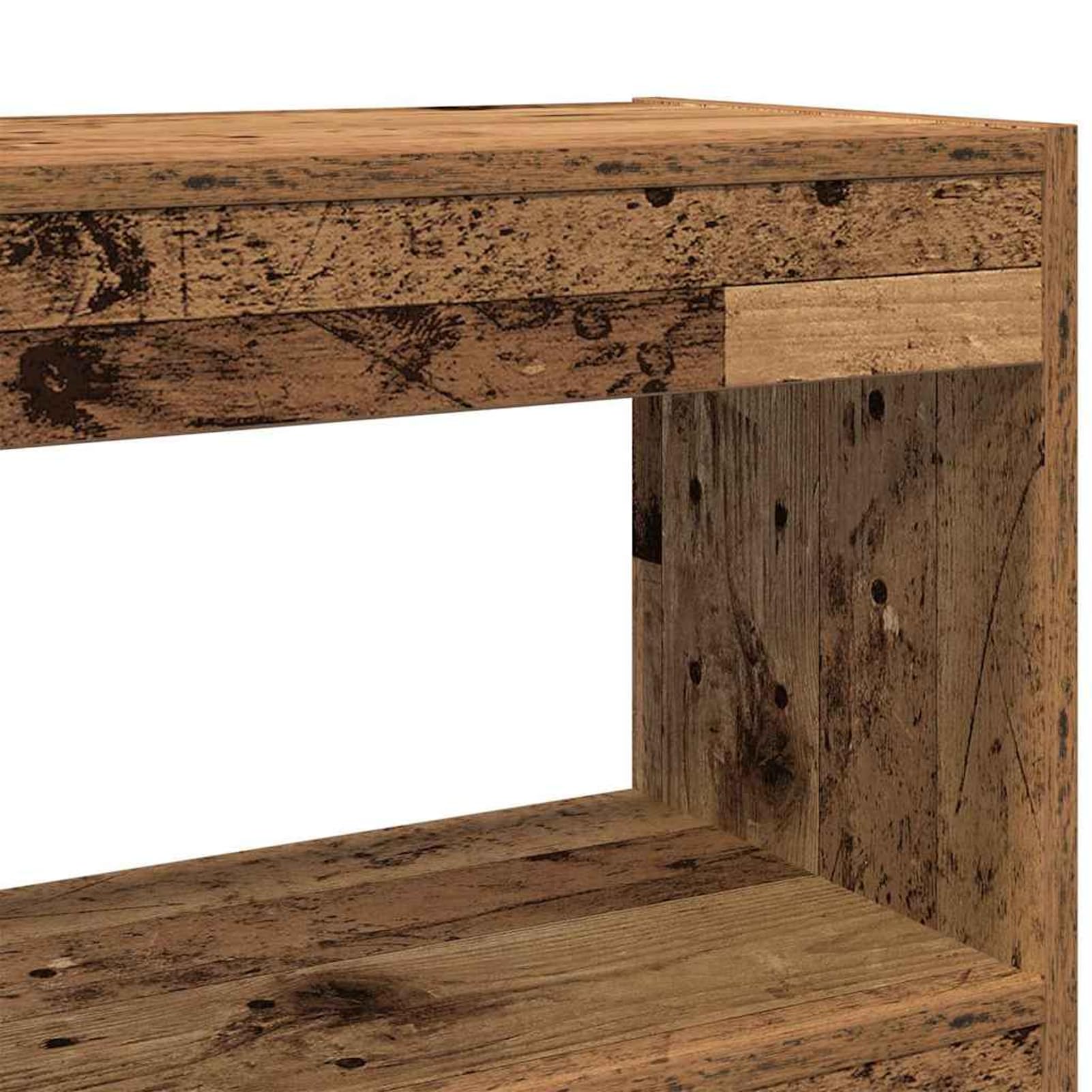 Armadio per Libri Legno Vecchio 100 x 30 x 103 cm