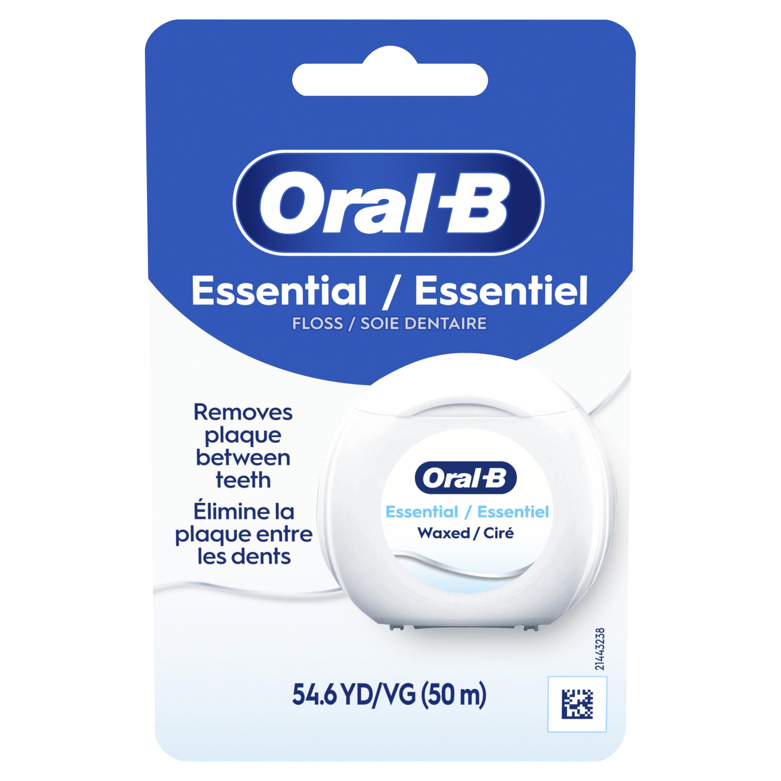 Oral-B EssentialFloss, filo interdentale, protezione orale, 50 m, 24 pezzi
