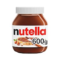 Nutella – Crema Spalmabile alle Nocciole e Cacao, Senza Glutine, Conservanti e Grassi Idrogenati, Ideale a Colazione, Vasetto da 600 gr