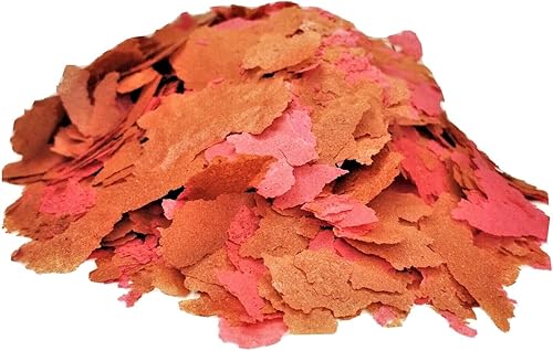 Miniatura 3 de Aquatic Foods Inc. Mezcla especial de escamas que mejoran el color y copos de camarón de salmuera roja. Copos que mejoran el color rojo. Mezcla de