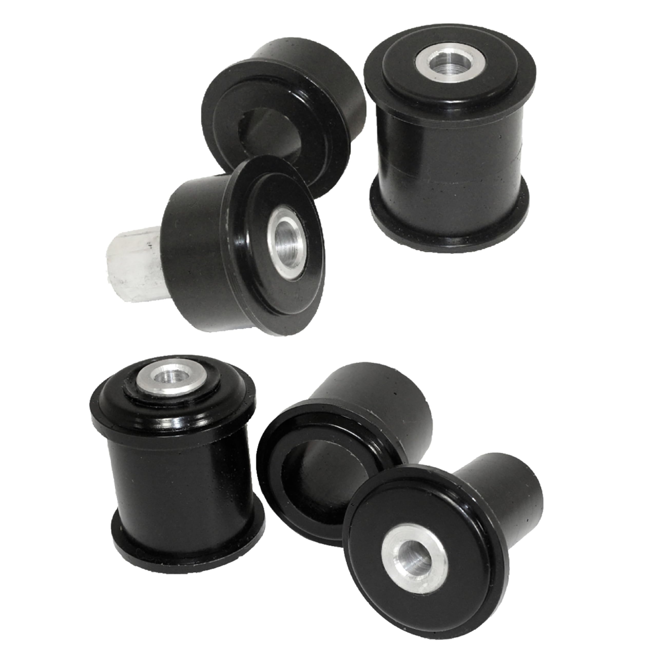 PSB Bushings - Polyurethan-Buchsensatz hinten unten - Kompatibel mit BMW 5er-Reihe - E60 - M5 / Kombi - E61 & 6er-Reihe - E63/64 - M6 2000-2010, Schwarz
