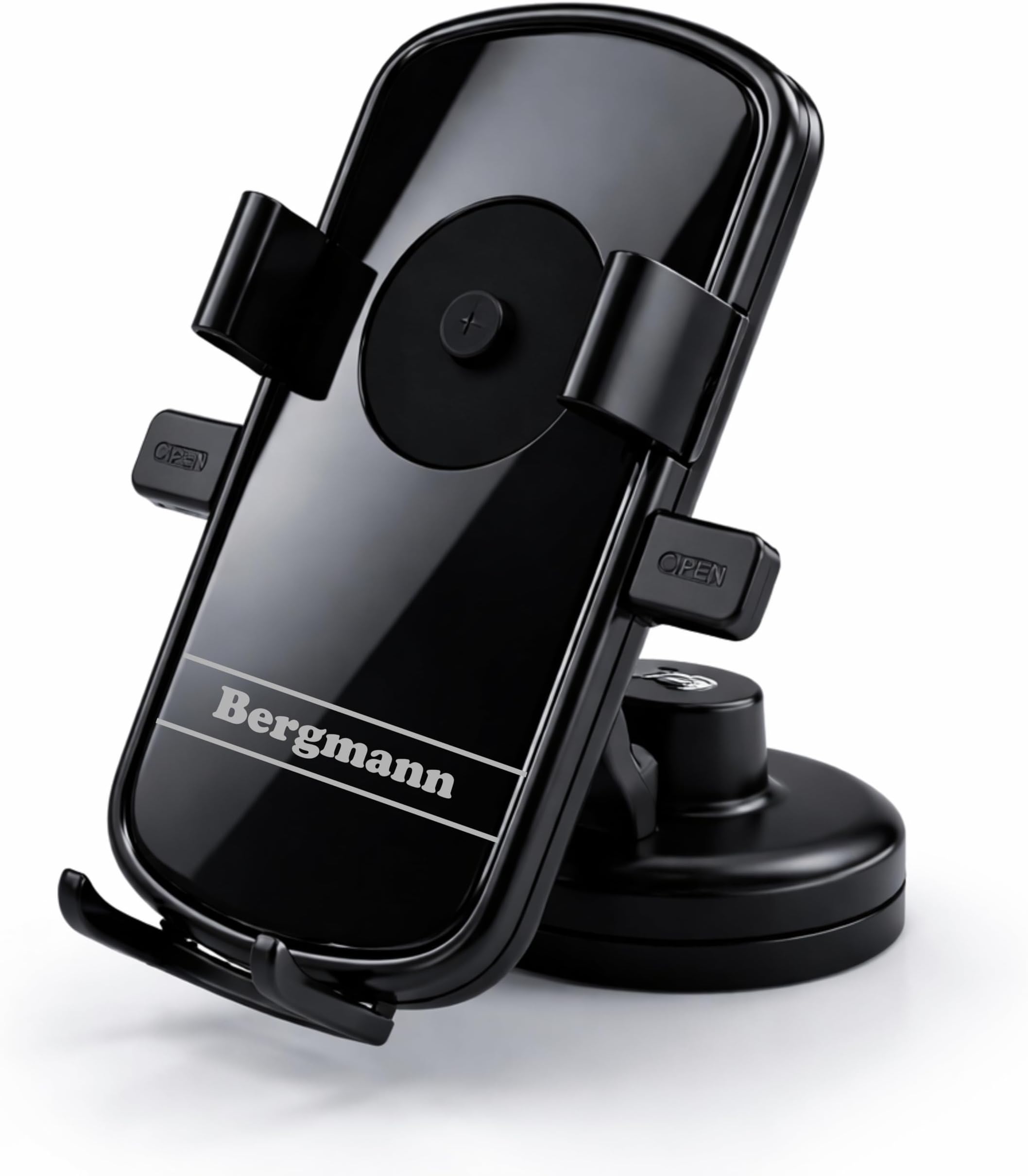 Bergmann Auto Grip Automatic Mobile Holder (XL, Black)