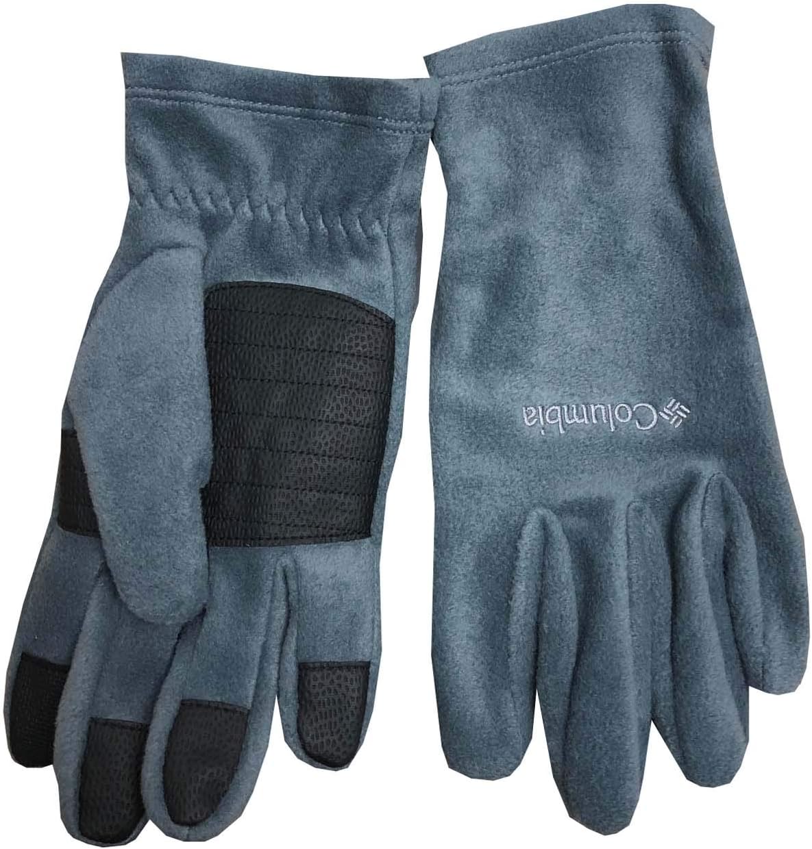 Columbia Men Agent Heat II Thermal Reflective Omni-Heat Fleece Winter Gloves (M, Grey)